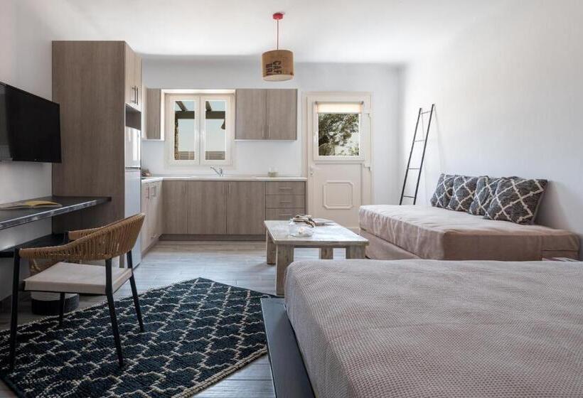 Апартаменты Deluxe 1 Спальня, Olive Mykonos Villas