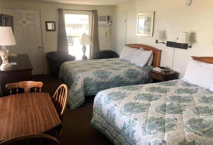 חדר סטנדרט נוף לים, Sandpiper Beachfront Motel