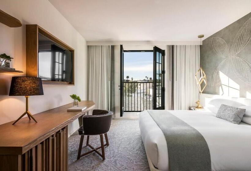 适合残疾人士使用的带超级大床的标准间, Kimpton La Peer Hotel West Hollywood, An Ihg