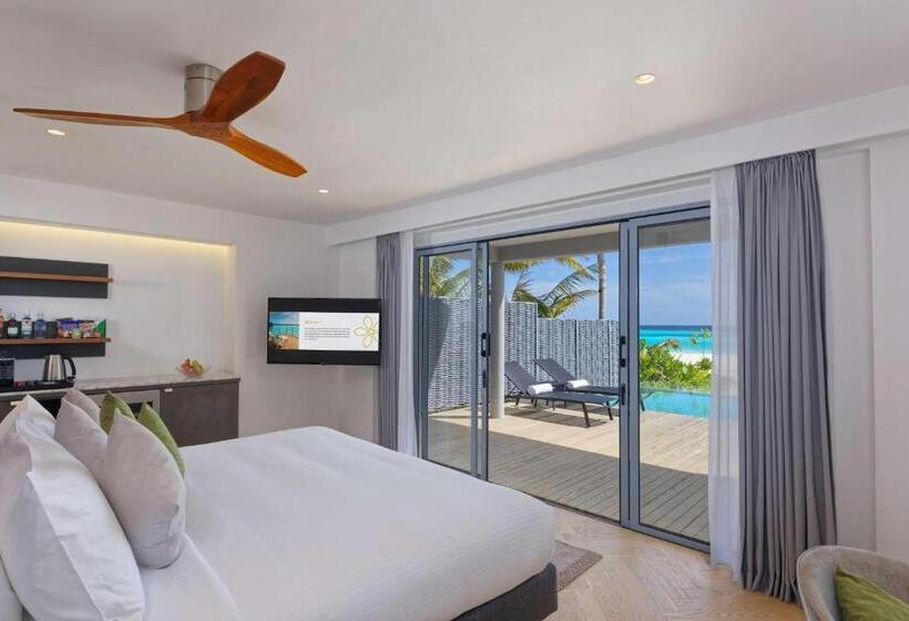 1 Bedroom Duplex Villa, Outrigger Maldives Maafushivaru Resort