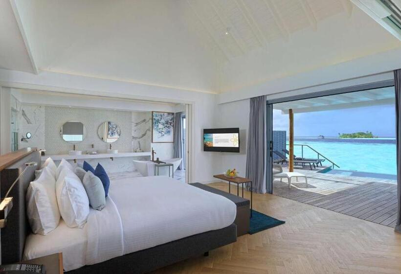 ویلای یک اتاق خوابه با استخر شنا, Outrigger Maldives Maafushivaru Resort