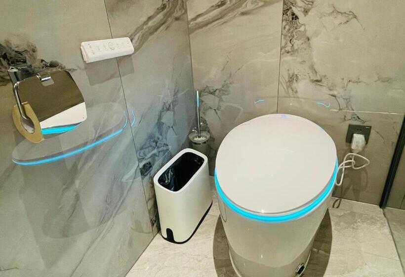 스탠다드 룸 킹사이즈 침대, Jingxu Hotel Mentougou Shang An Subway Station