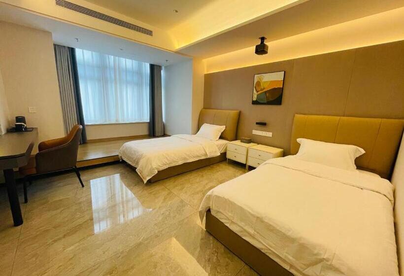 비즈니스룸, Jingxu Hotel Mentougou Shang An Subway Station