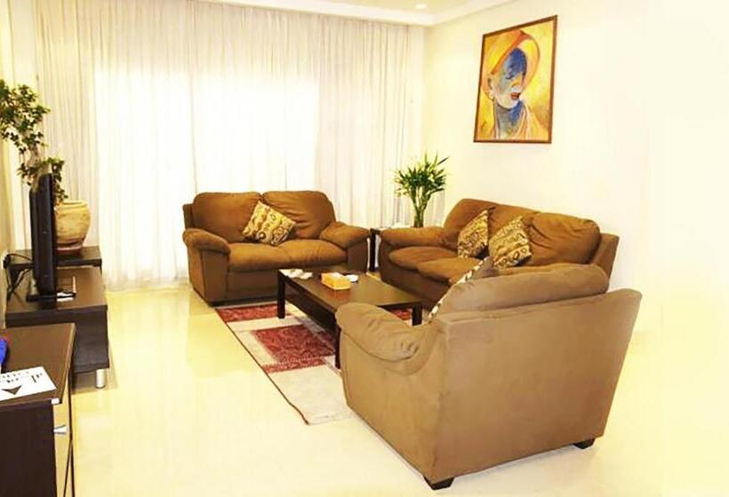 Апартаменты 1 Спальня, Leaders Plaza Mahboula