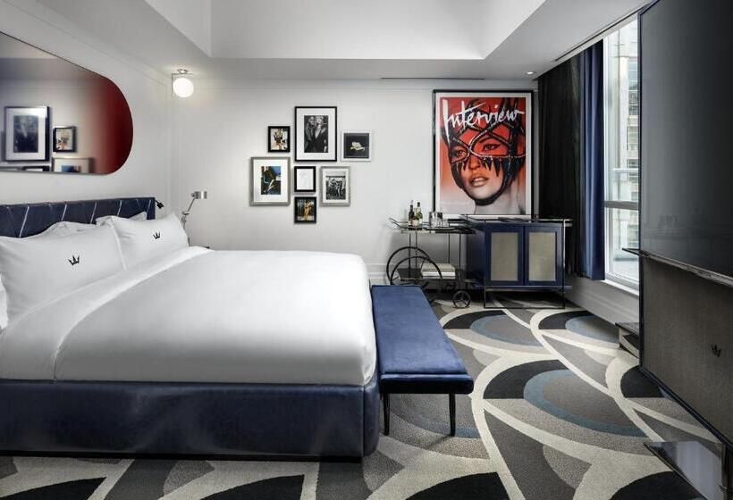 غرفة قياسية سرير كينج لذوى الإحتياجات الخاصة, Bisha Hotel Toronto