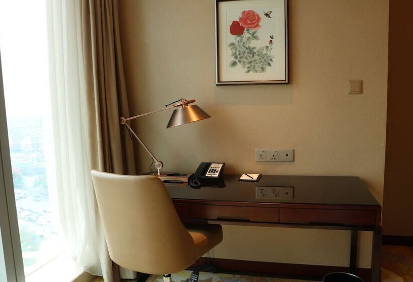 Номер Deluxe, Shangri La Yiwu   Close To Yiwu International Trade Market