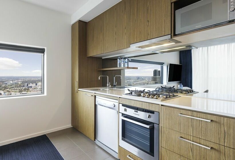 Апартаменты Premium 2 Спальни, The Jazz Corner Hotel Melbourne