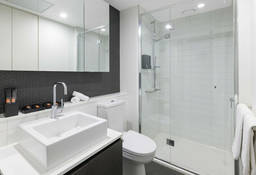 Апартаменты 1 Спальня с Балконом, The Jazz Corner Hotel Melbourne