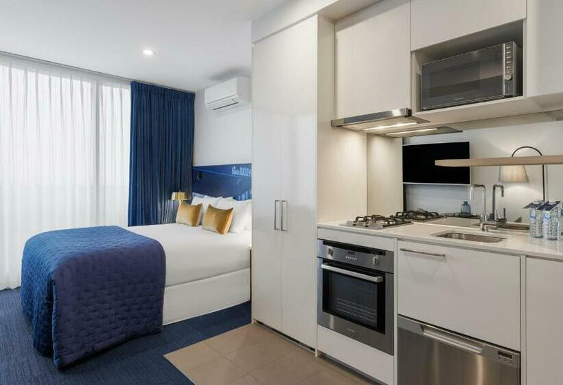 스탠다드 룸 퀸사이즈 침대, The Jazz Corner Hotel Melbourne