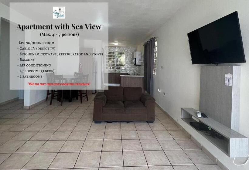 آپارتمان 1 خوابه با چشم‌انداز دریا, West Coast Inn S