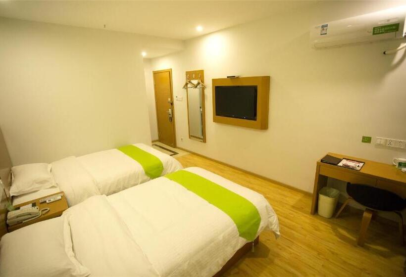 اتاق لوکس, Greentree Hospitality Group Ltd Vatica Jiuquan West Han Shengsheng Shengshi