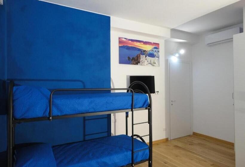 Habitación Cuádruple Estándar, Pavia Ostello