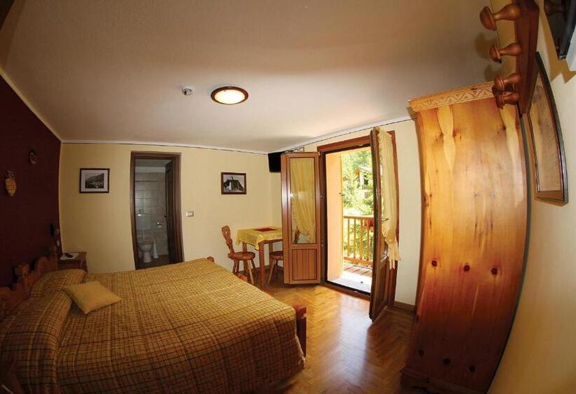 标准间带山景, Albergo Herbetet