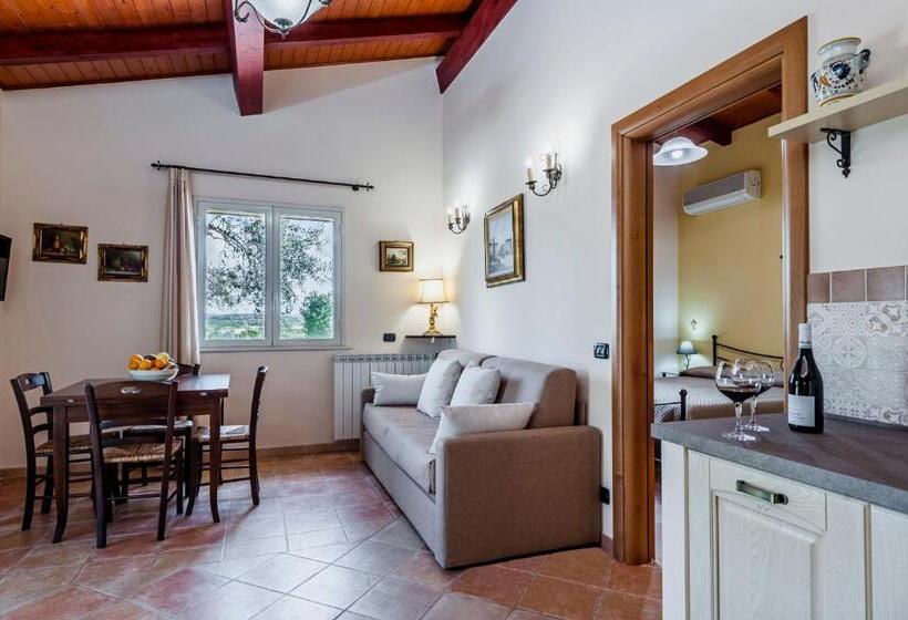 Апартаменты 1 Спальня Вид на Бассейн, Valleforno Country House Di Charme