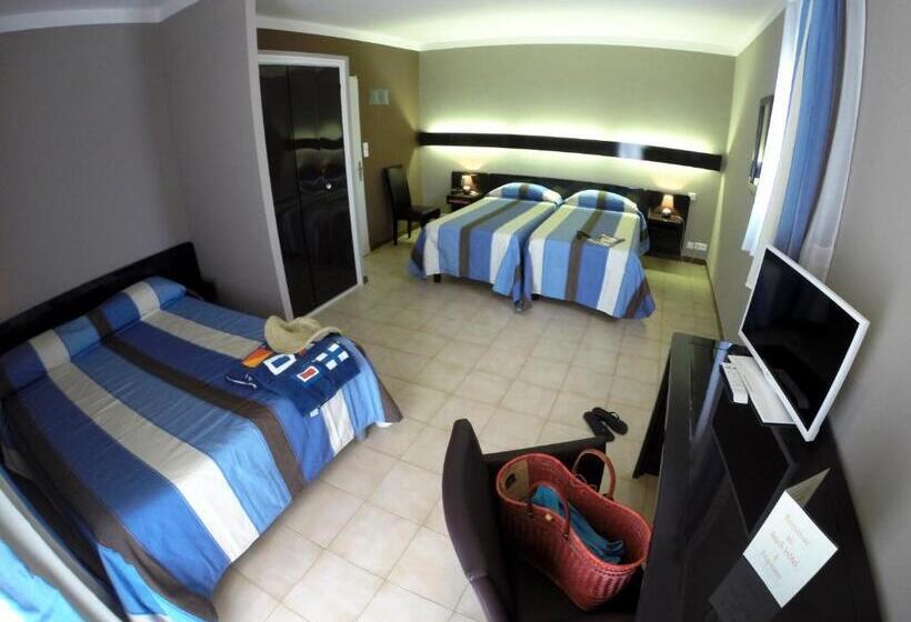 4인용 스탠다드 룸, Hôtel Beach