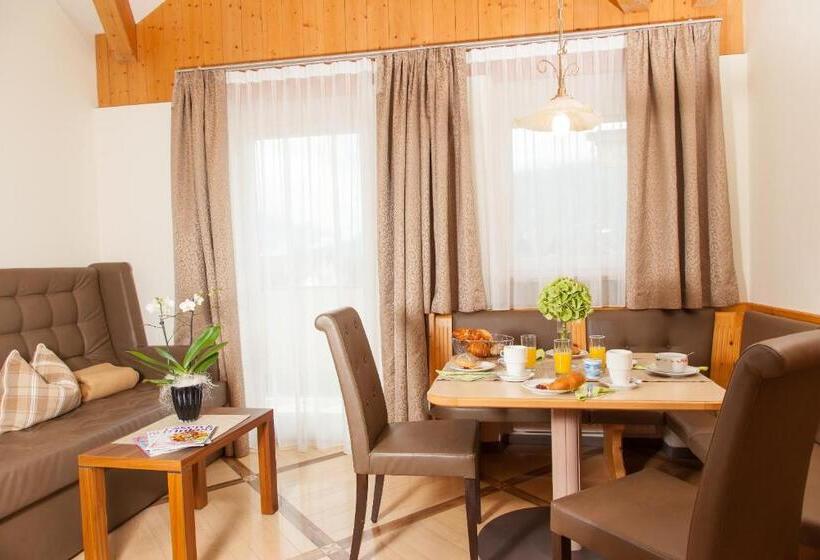 带1个卧室带观景的公寓, Familien Wellness Residence Tyrol