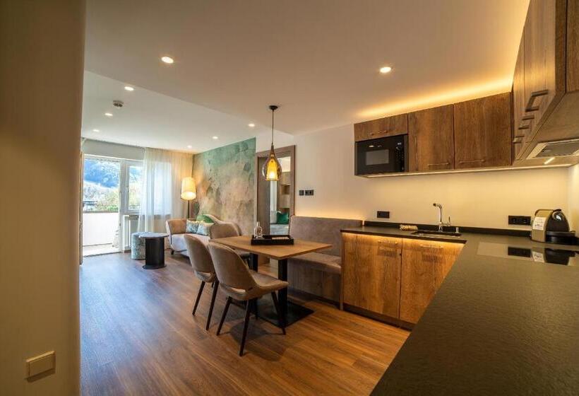 家庭房带园景, Familien Wellness Residence Tyrol