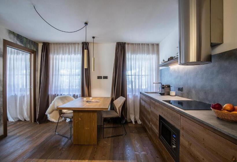 Апартаменты 1 Спальня Вид на Сад, Cima Dodici B&b   Apartments