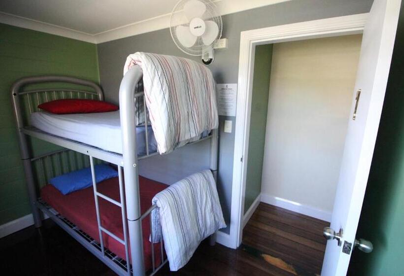 غرفة قياسية فردية حمام مشترك, Port Macquarie Backpackers