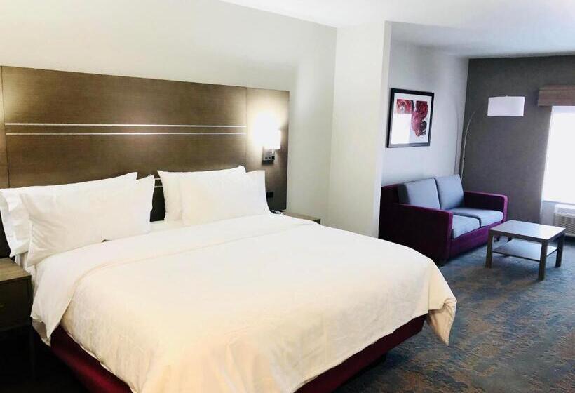 适合残疾人士使用的带超级大床的标准间, Holiday Inn Express & Suites Memphis Arpt Elvis Presley Blv, An Ihg