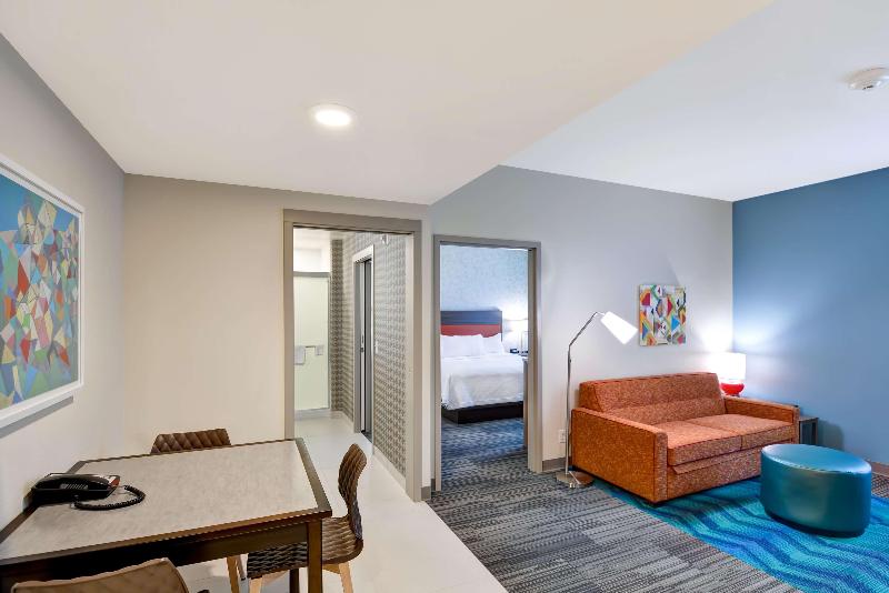 キングサイズベッドのスイートルーム, Home2 Suites By Hilton Lafayette, In