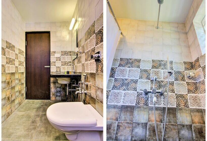 豪华小屋, Vagator Retreat Resort With Swimming Pool