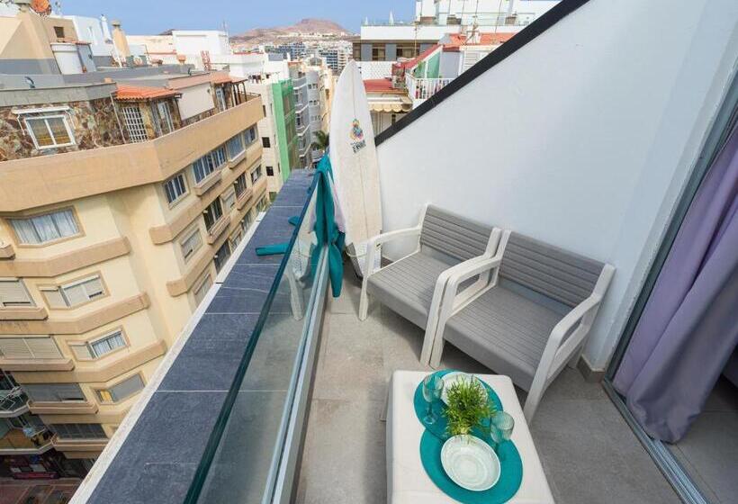 １ベッドルームドゥプレックスアパートメント, Tusity Yeah Apartments