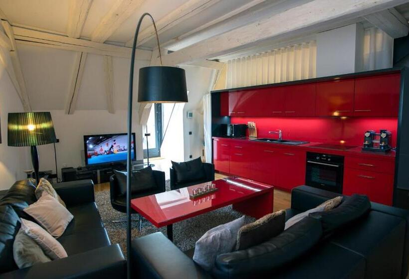 Апартаменты 1 Спальня, Le B. Suites, Chambres & Restaurant