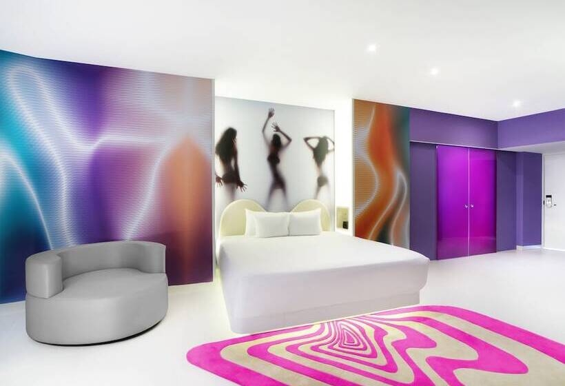 חדר סטנדרט, Temptation At The Tower Cancún Resort   All Inclusive   Adults Only
