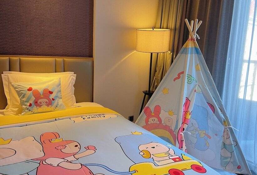 프리미엄 룸, Crowne Plaza Qingdaoorientalmoviemetropolis, An Ihg