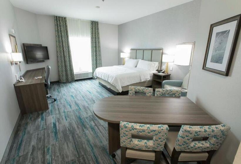身障者適用キングサイズベッドルーム, Candlewood Suites Mcdonough, An Ihg