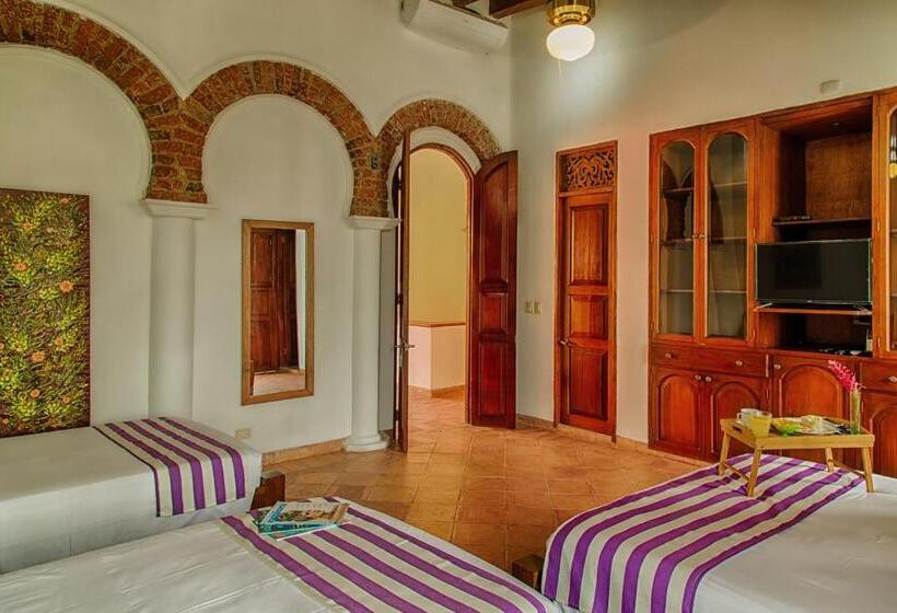 4인용 스탠다드 룸, Casa D´remedios La Bella Hotel Boutique
