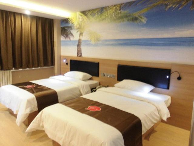 Номер Superior, Thank Inn Plus Hotel Shandong Jining Zhoucheng Yishan South Road