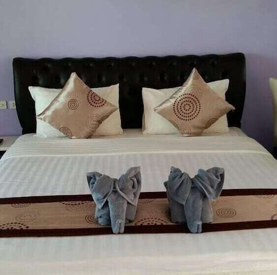 풀장 전망 디럭스 룸, Naris Phuview Resort
