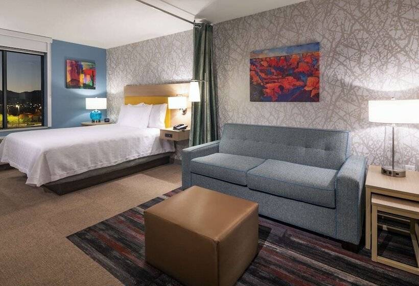 스탠다드 스튜디오 더블 침대, Home2 Suites By Hilton Kingman