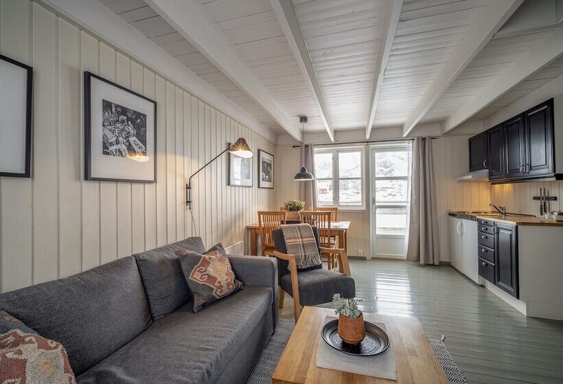 Хижина, Nyvågar Rorbuhotell    By Classic Norway Hotels