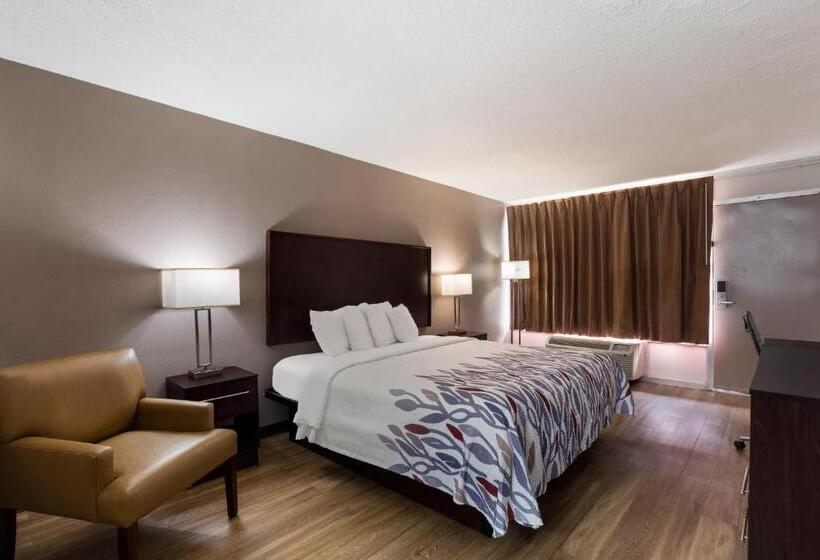 キングサイズベッドのデラックスルーム, Red Roof Inn Columbia, Sc Airport