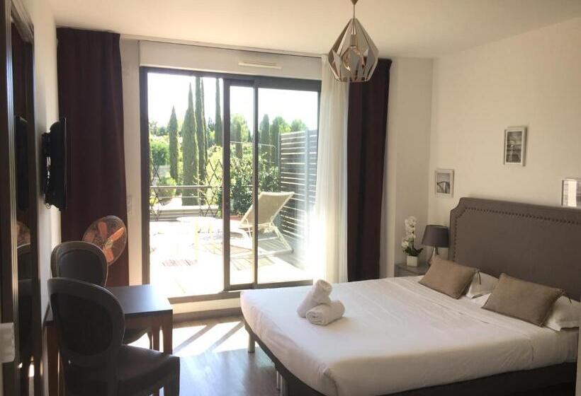 Студио Стандарт с Террасой, Les Terrasses D Aix   Studio Avec Grande Terrasse Privée