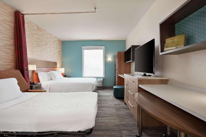 带大床的套房, Home2 Suites By Hilton Warminster Horsham