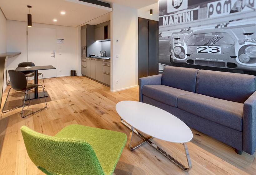 침실 1개 아파트, V8 Hotel Motorworld Region Stuttgart