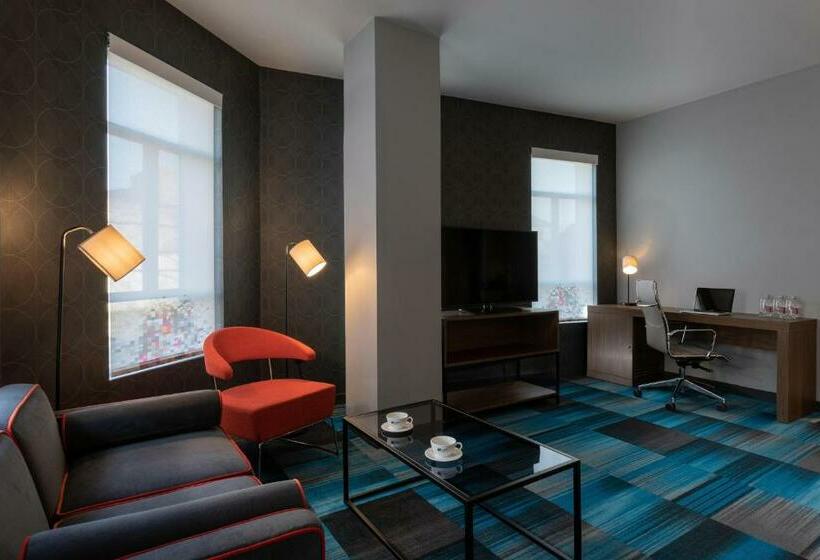 스탠다드 스튜디오 더블 침대, Aloft Dublin City