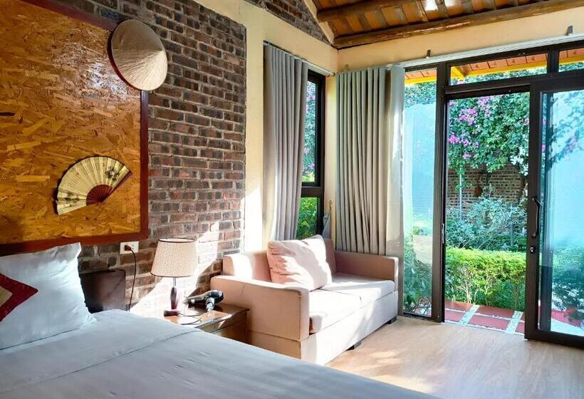 اتاق استاندارد با چشم‌انداز باغ, Tam Coc Sunshine Homestay