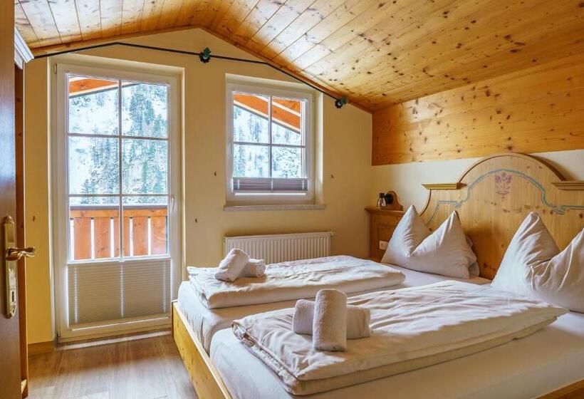 침실 1개 복층 룸, Hubertus Alpine Living