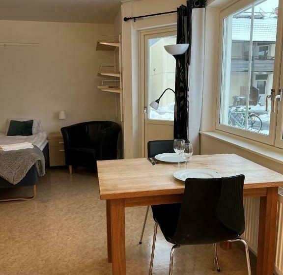 Апартаменты 1 Спальня Нижний Этаж, Volontärgatan   Visby Lägenhetshotell