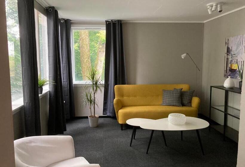 Апартаменты 2 Спальни, Parken Terrasse Apartment