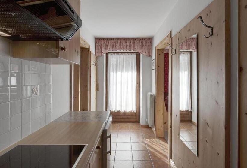 Апартаменты 1 Спальня с Балконом, Residence Dolomieu