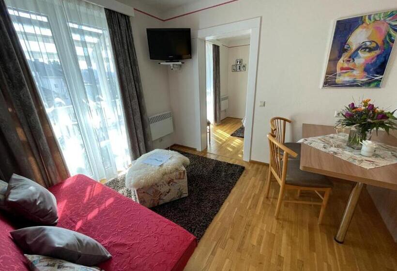 آپارتمان 1 خوابه با بالکن, Gästehaus Gertrude