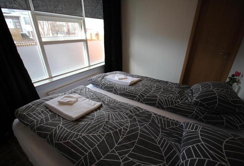 اتاق استاندارد با سرویس بهداشتی مشترک, Hamrahlíð 9 Guesthouse