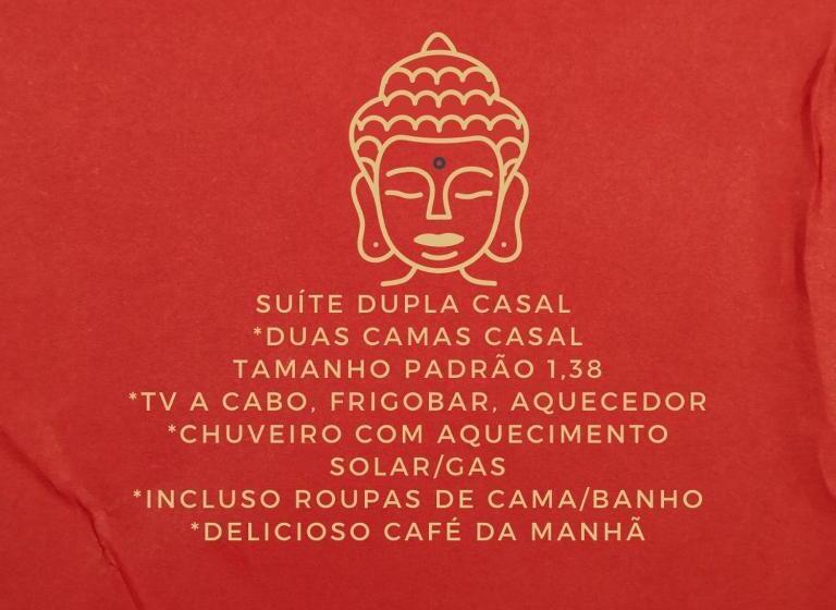 패밀리 스위트, Pousada Jardim Do Buda   Café E Piscina