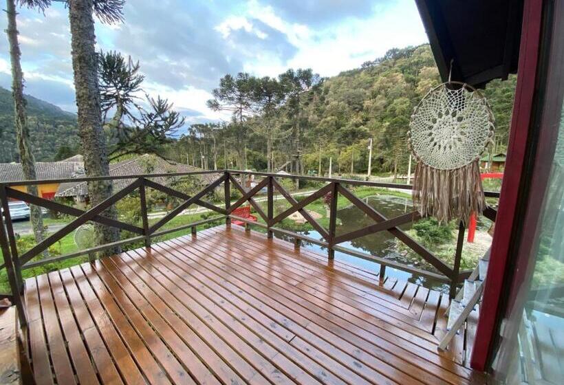 침실 2개 주택, Pousada Jardim Do Buda   Café E Piscina